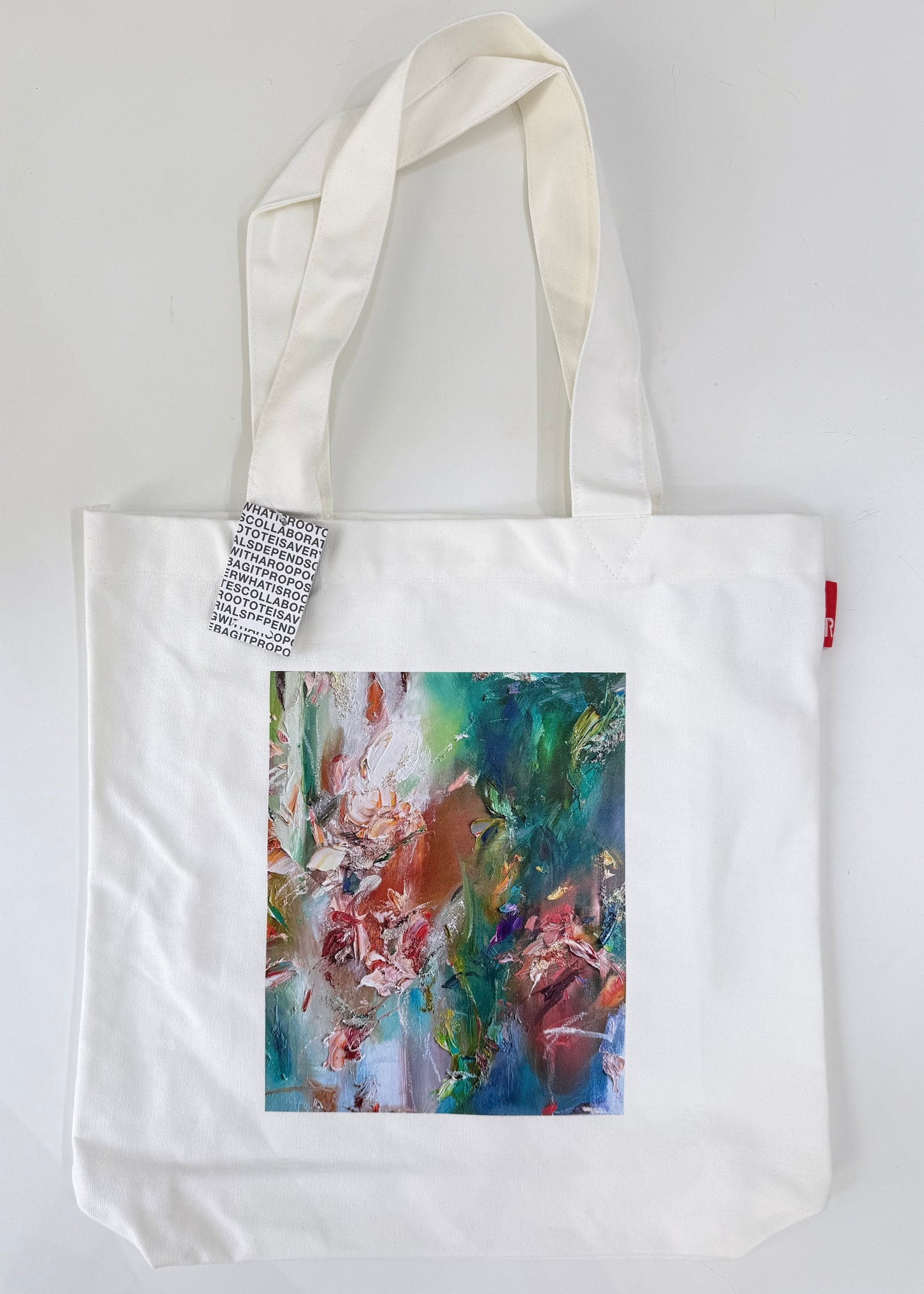 トートバッグ (White-L)
