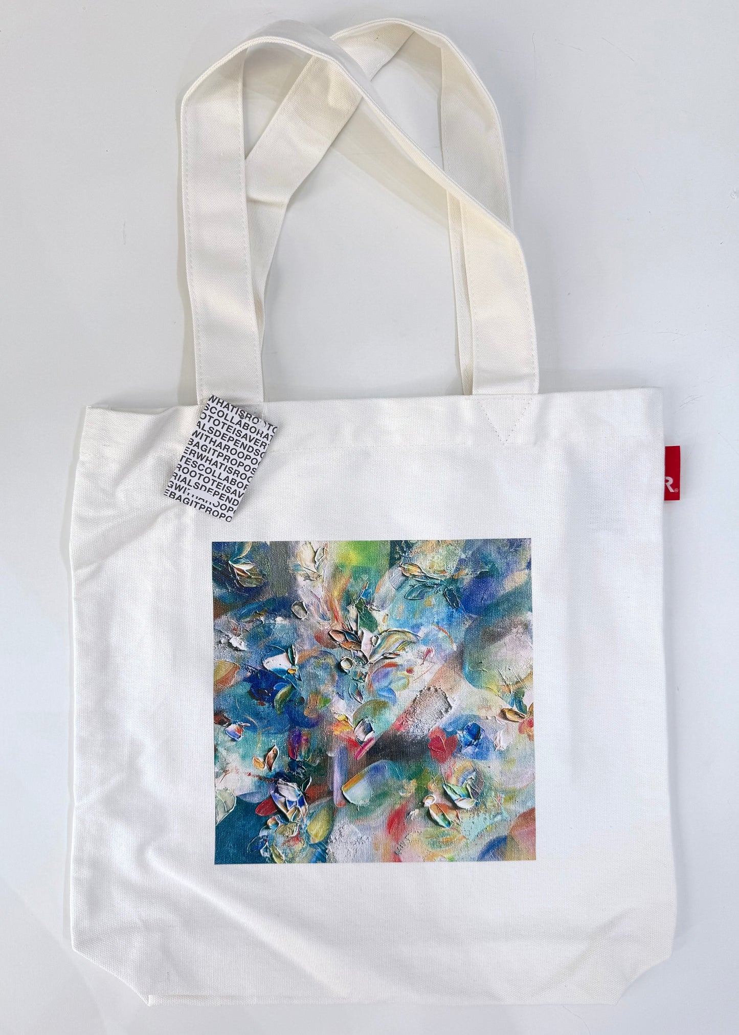 トートバッグ (White-L)
