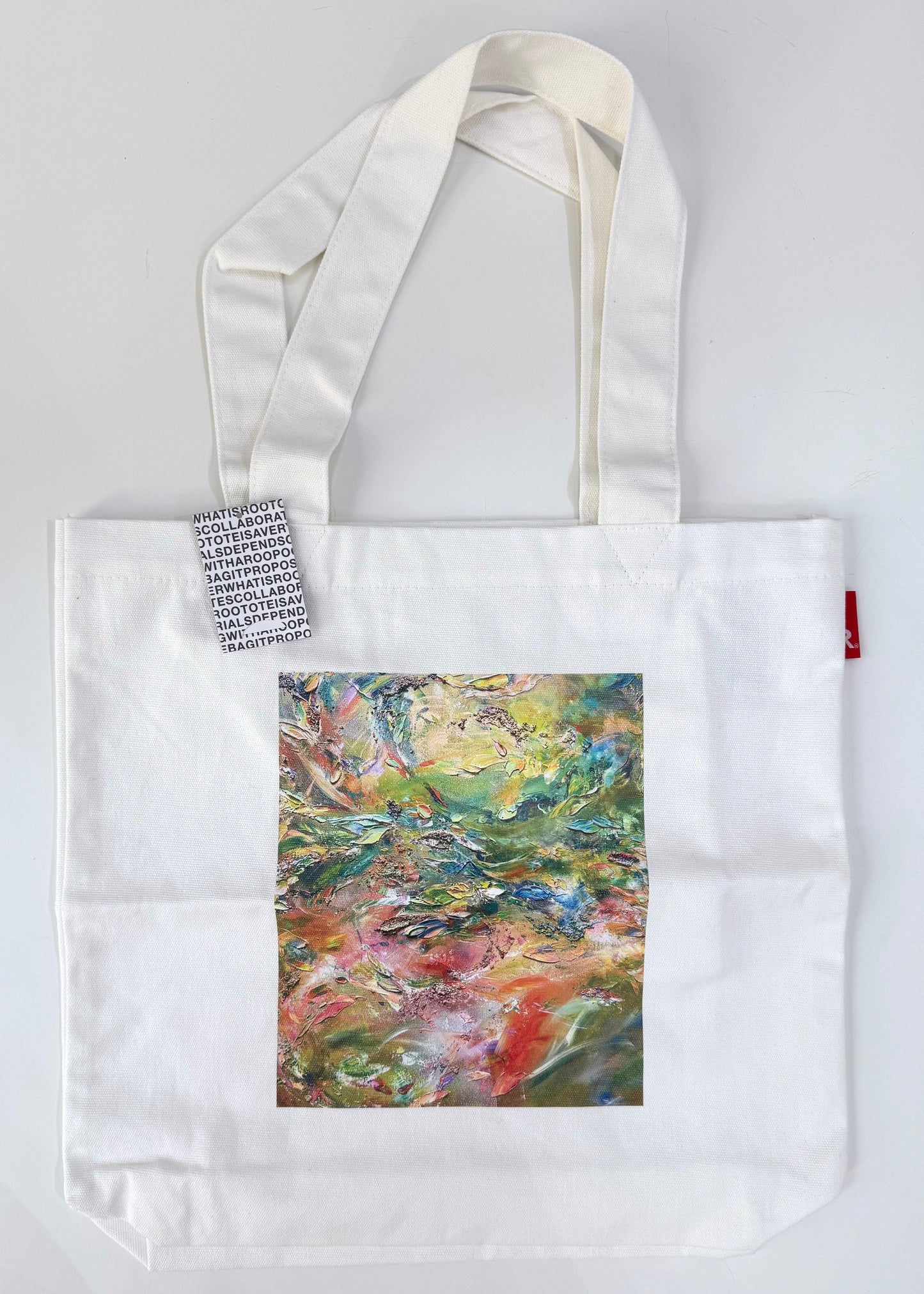 トートバッグ (White-L)